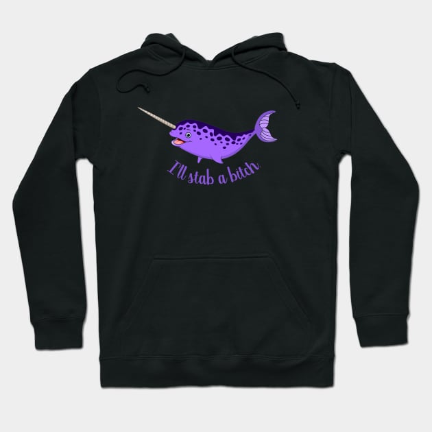 Narwhal Hoodie by muskitt